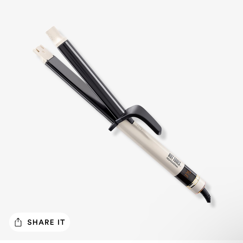 Pro artist protect and style curl straightener